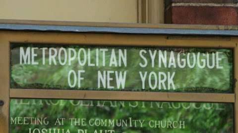 Jobs in Metropolitan Synagogue of NY - reviews